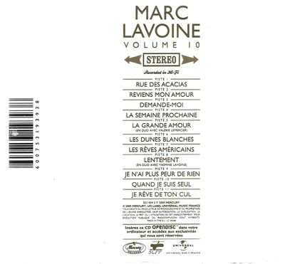 marc lavoine : volume 10