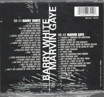 barry white &amp; marvin gaye : les légendes de la soul