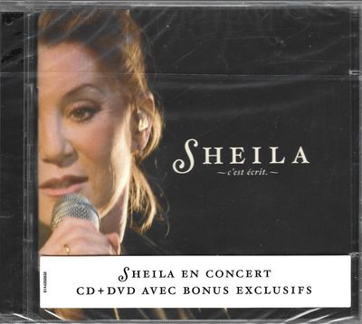 sheila : c&#39;est écrit