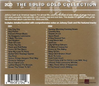 johnny cash : the solid gold collection