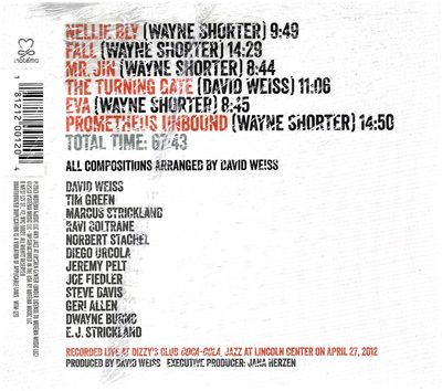 david weiss : endangered species - the music of wayne shorter