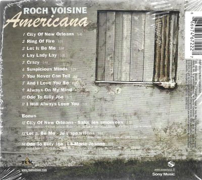roch voisine : americana