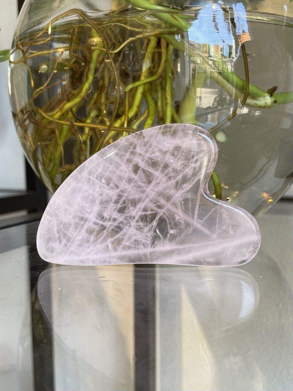 Gua Sha van Rozenkwarts