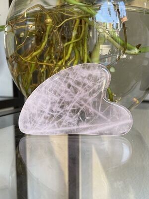 Gua Sha van Rozenkwarts Gua Sha van Rozenkwarts