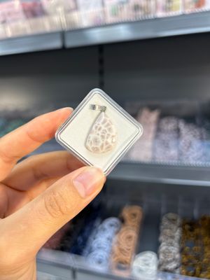 Roze natroliet hanger (925 zilver) Roze natroliet hanger (925 zilver)