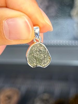 Moldaviet hanger (925 zilver) Moldaviet hanger (925 zilver)