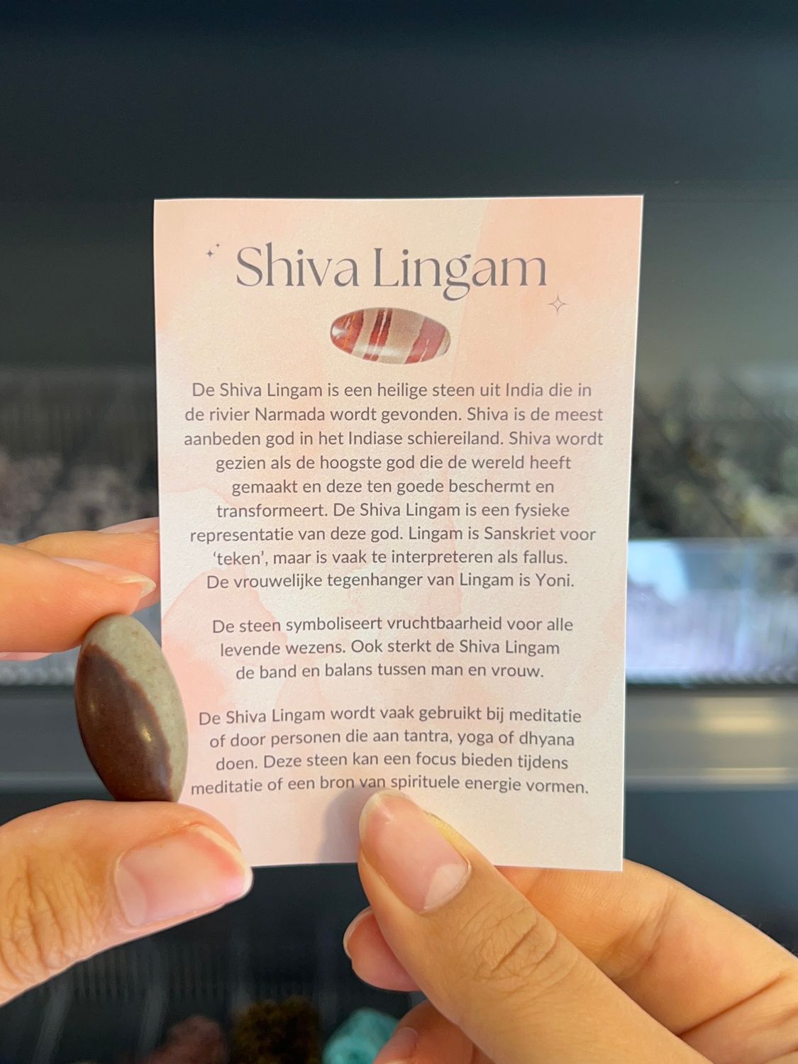 Cadeau Tip! Shiva Lingam