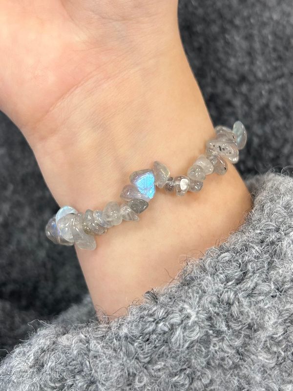 Labradoriet Split Armband (beschermend, reinigt, vermindert angst)