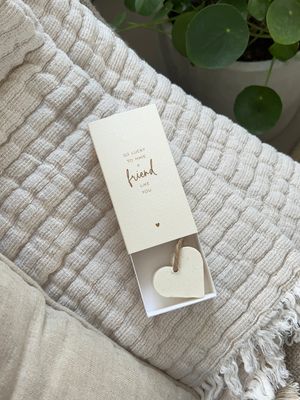 So lucky to have a friend like you / giftbox met zeepje So lucky to have a friend like you / giftbox met zeepje