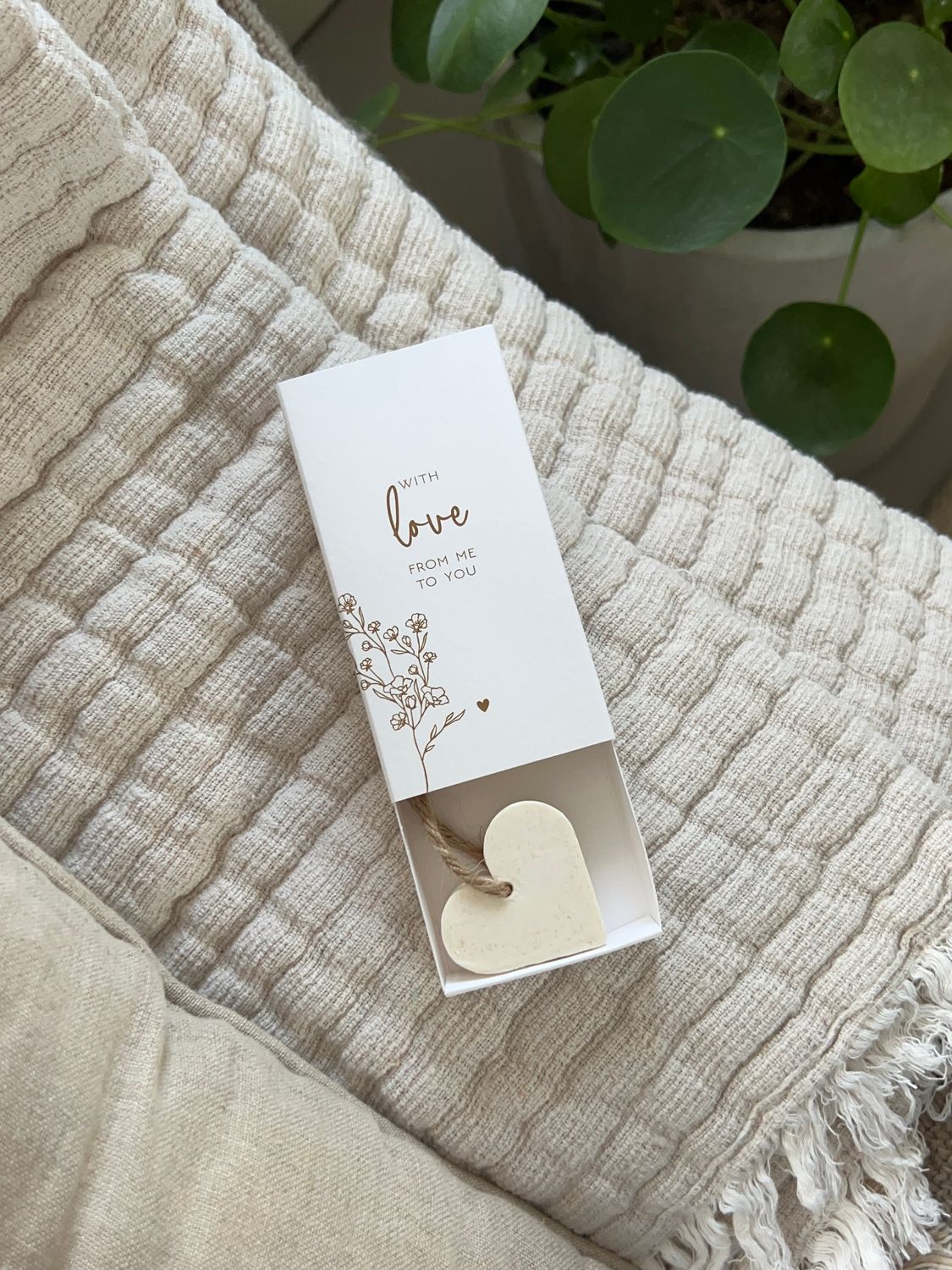 With love from me to you / giftbox met zeepje