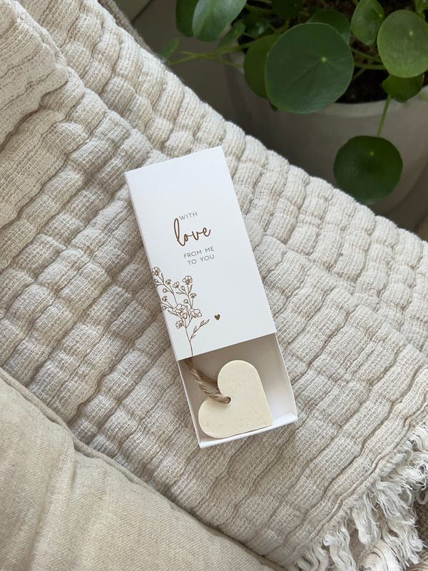 With love from me to you / giftbox met zeepje