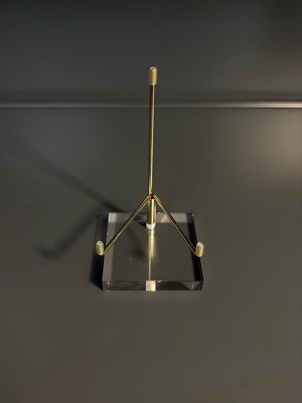 (S) Luxe houder voor bijv. schijven, geodes etc