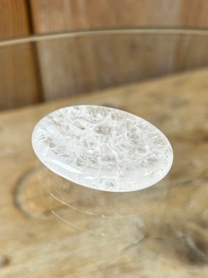 Worrystone/duimsteen van bergkristal Worrystone/duimsteen van bergkristal