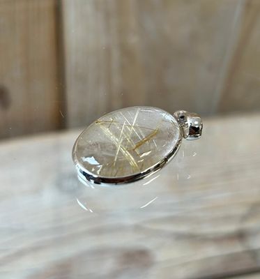 Rutielkwarts Zilveren Hanger (925)