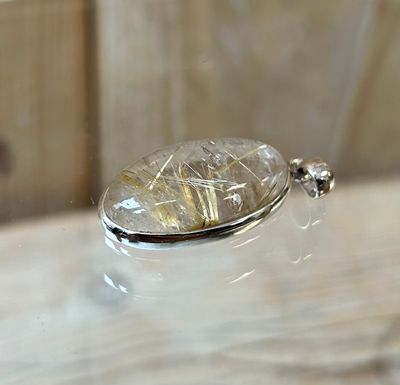 Rutielkwarts Zilveren Hanger (925)