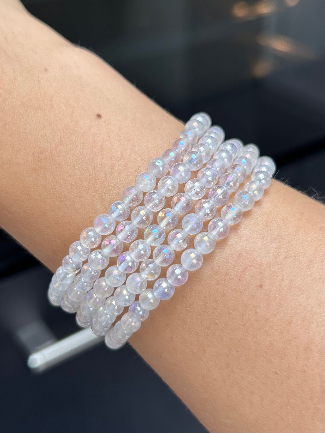 Angel aura armband 4mm
