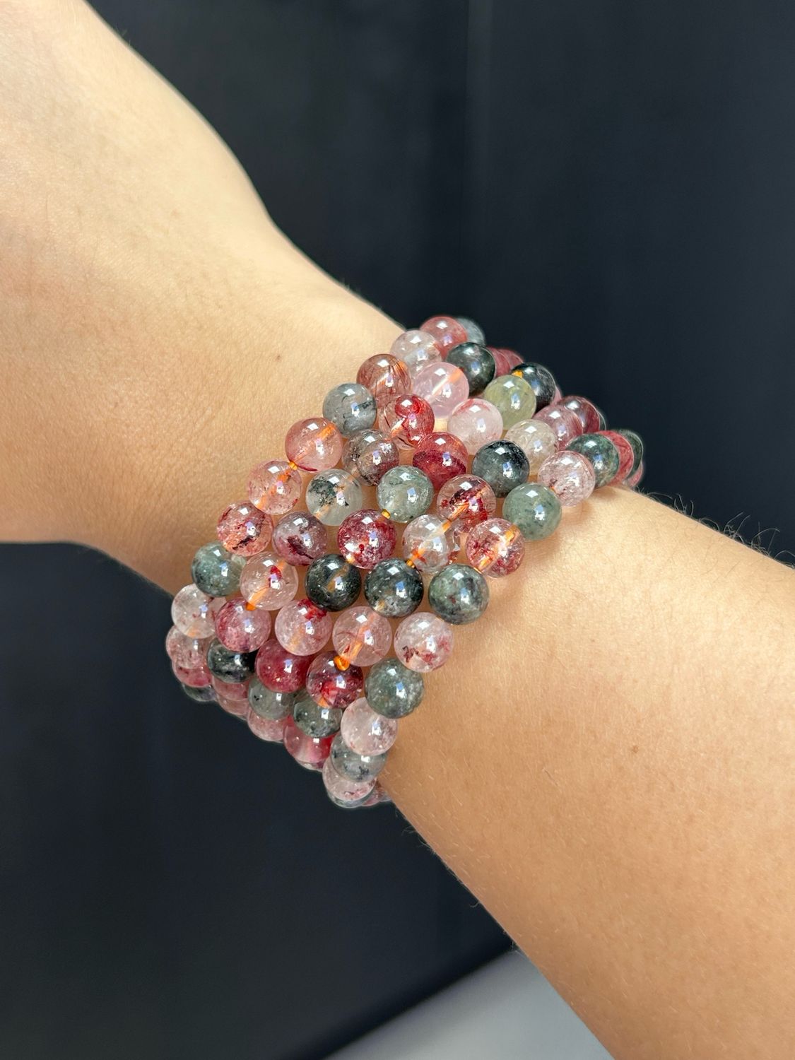 lodoliet armband 8/10mm (krachtige healer, top voor manifesteren)