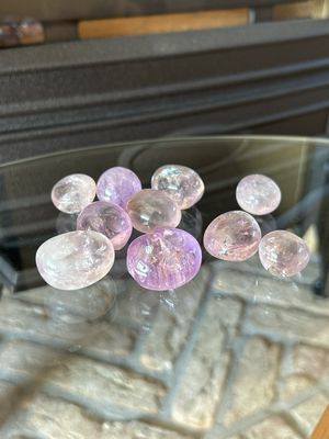 Amethist trommelsteen (innerlijke rust, doorbreken slechte gewoontes, beschermend)