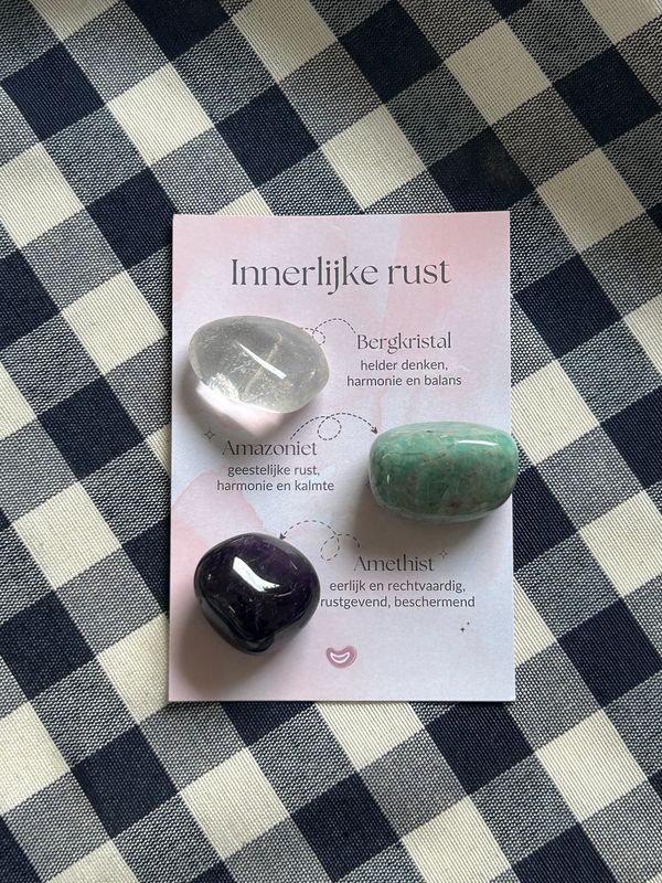 Setje voor innerlijke rust 