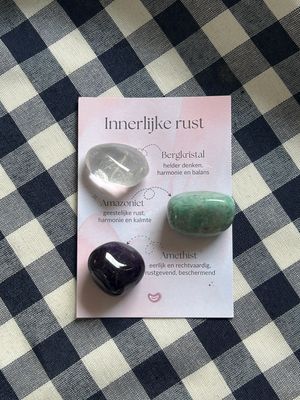 Setje voor innerlijke rust Setje voor innerlijke rust