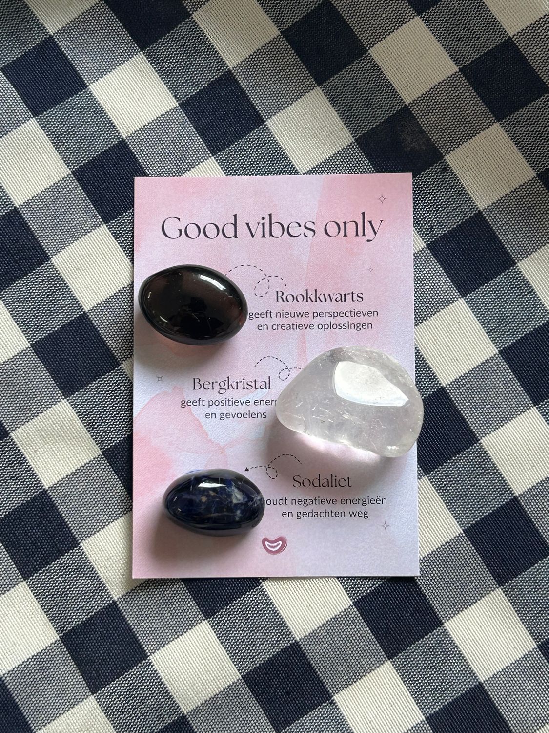 Setje voor good vibes only