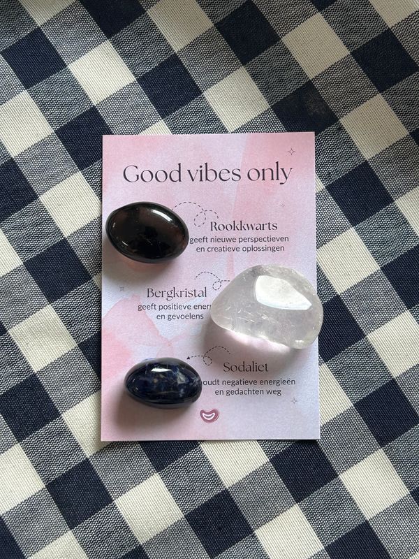 Setje voor good vibes only