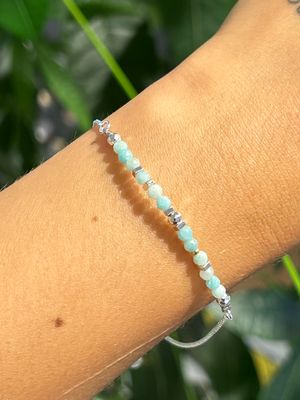 Original armband amazoniet (verzilverd) Original armband amazoniet (verzilverd)