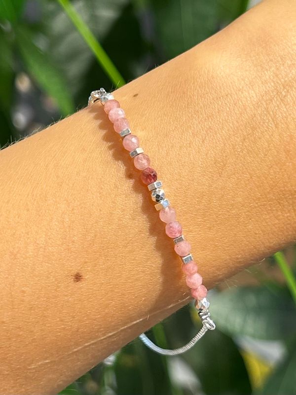 Original armband rubeliet (zilver)
