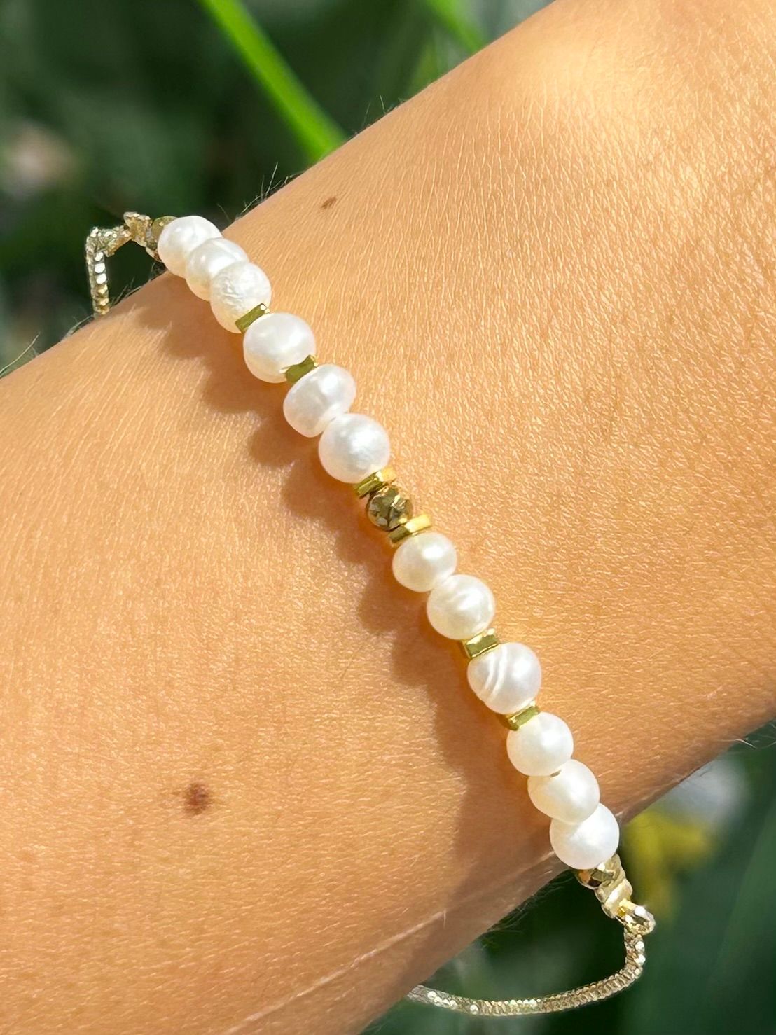 Original armband parel (goud)