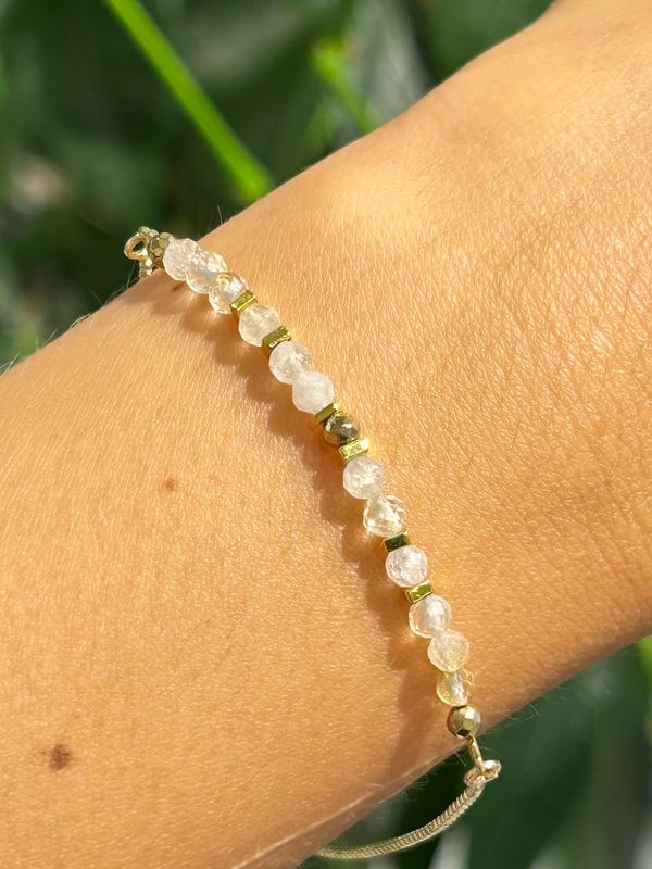 Original armband citrien (goud)