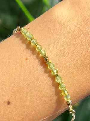 Original armband peridoot (goud) Original armband peridoot (goud)
