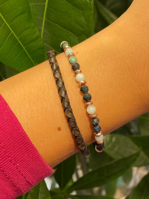 Chrysocolla armband (harmonie) (pre-order)