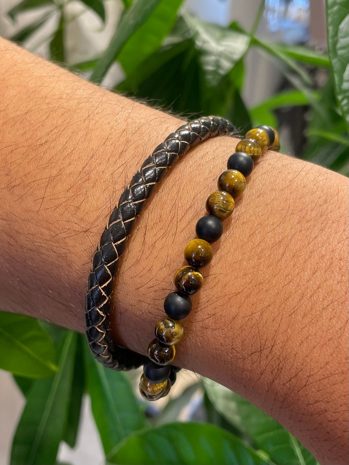 Golden sun armband (tijgeroog) (pre-order)