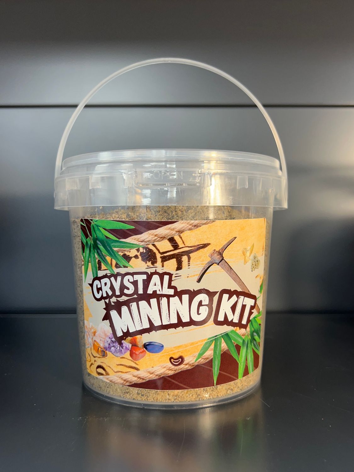 Crystal mining kit + kwastje