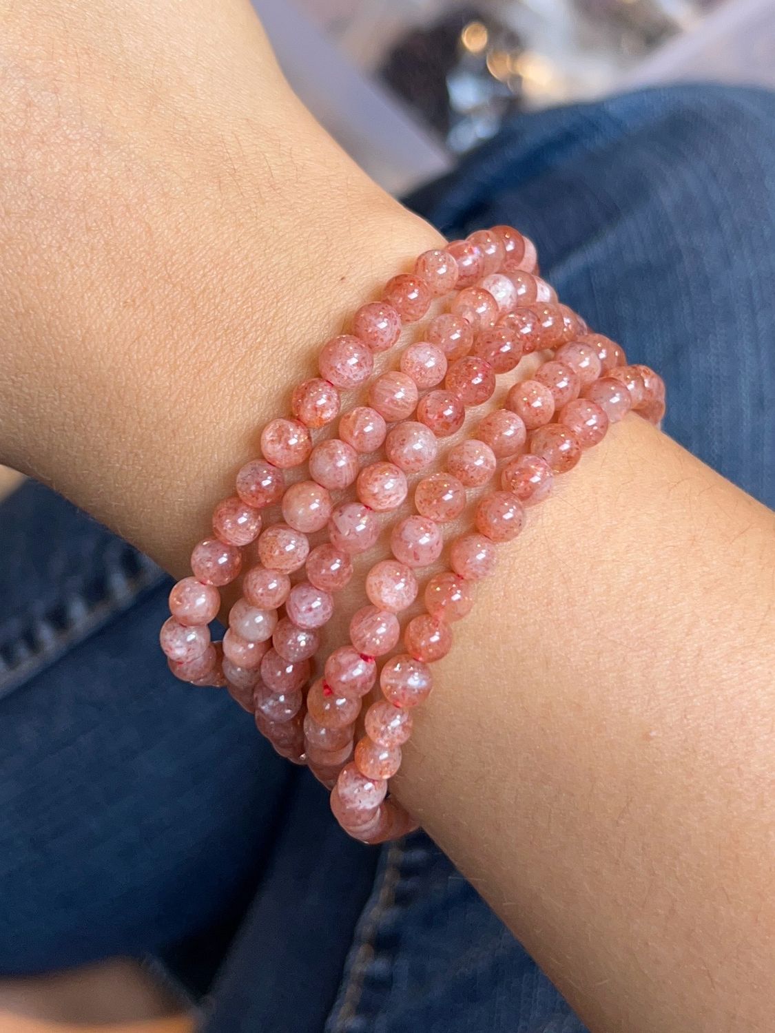 A+ Zonnesteen kogelarmband 4/6mm (optimistisch, opbeurend, levensvreugde) A+ Zonnesteen kogelarmband 4/6mm (optimistisch, opbeurend, levensvreugde)