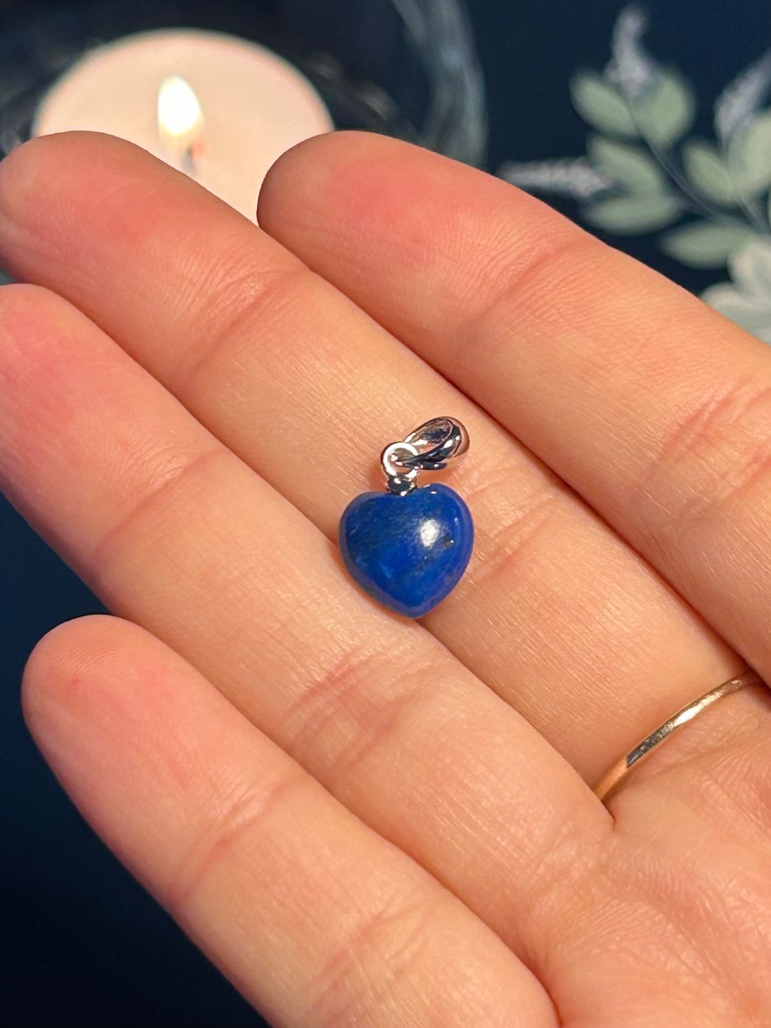 Lapis Lazuli ketting hangertje (925 zilver) Lapis Lazuli ketting hangertje (925 zilver)