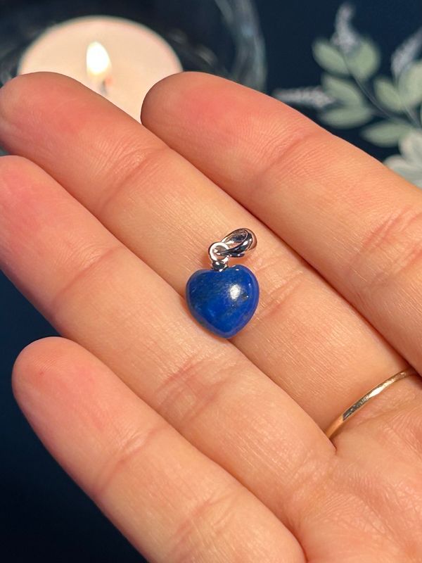 Lapis Lazuli ketting hangertje (925 zilver) Lapis Lazuli ketting hangertje (925 zilver)
