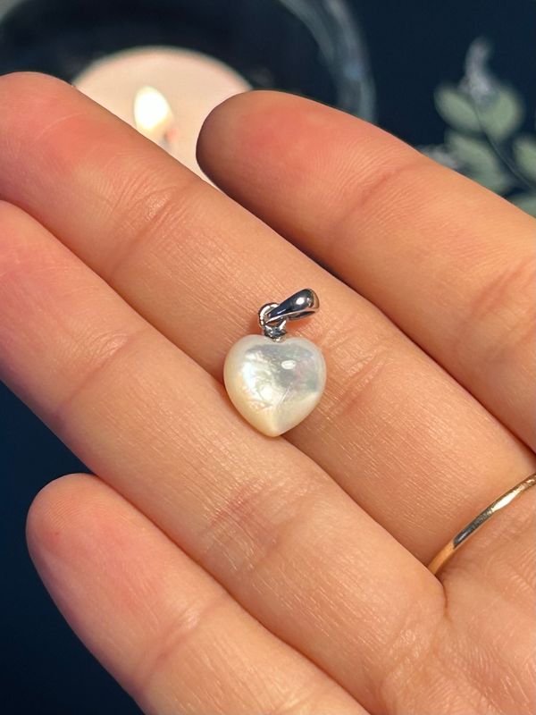 Parel ketting hangertje (925 zilver) Parel ketting hangertje (925 zilver)