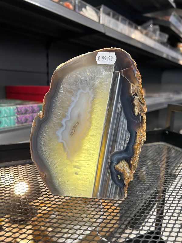 Grote agaat lamp (sfeerverlichting)