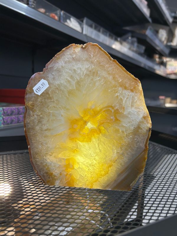 Mega agaat lamp (sfeerverlichting)