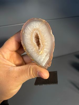 Kleine agaat op standaard Kleine agaat op standaard