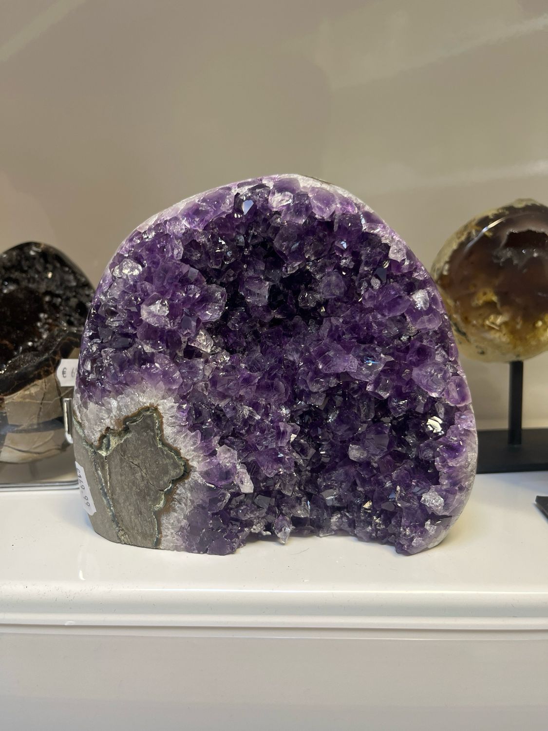 A kwaliteit amethist staander