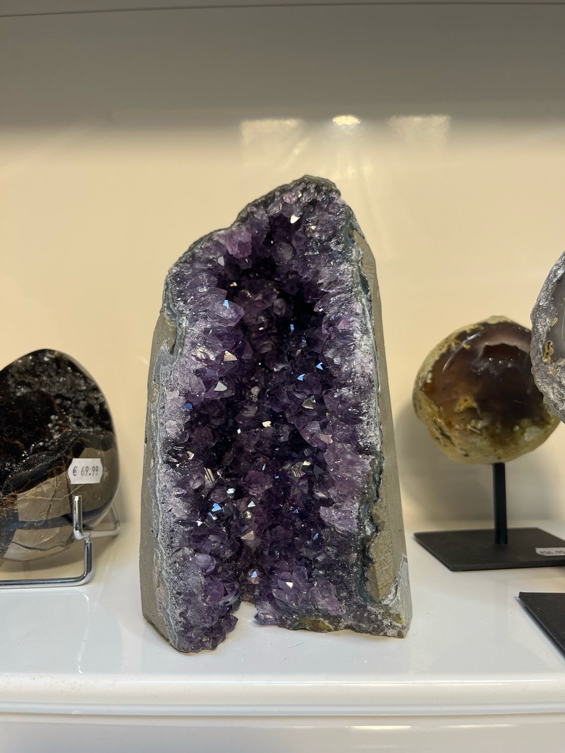 A kwaliteit amethist staander A kwaliteit amethist staander