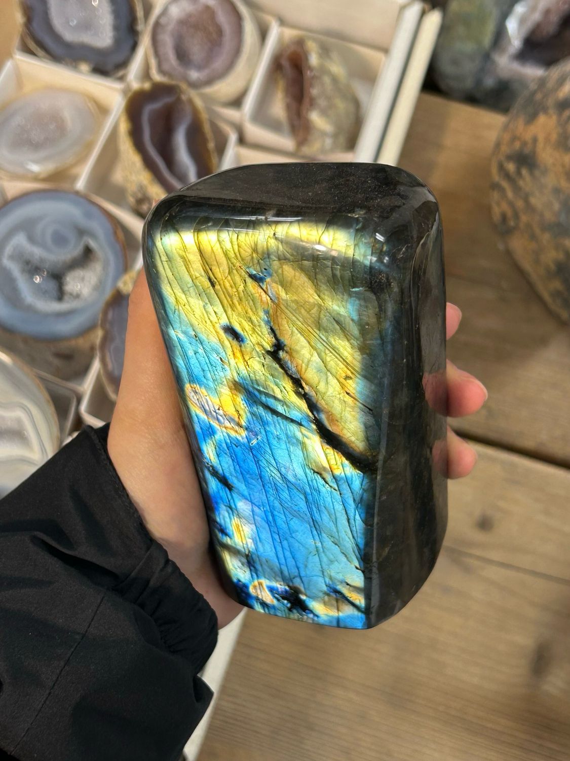 Labradoriet sculptuur Labradoriet sculptuur