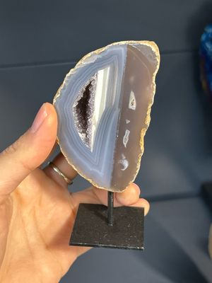 Agaatje op standaard (enorm schattig!) Agaatje op standaard (enorm schattig!)