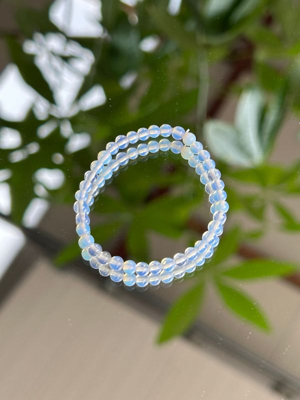 Kinder armband opaliet (4mm)