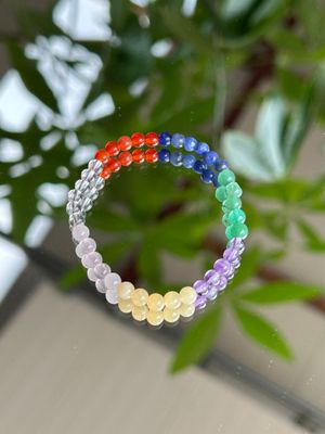 Kinder armband chakra (4mm)