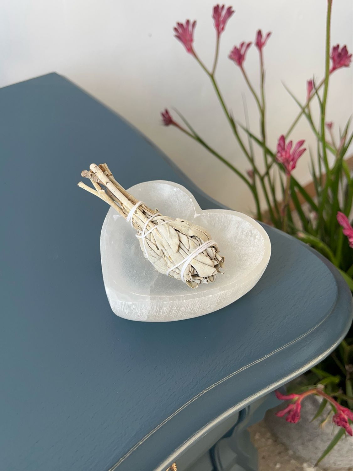 Seleniet schaaltje (hart) Seleniet schaaltje (hart)