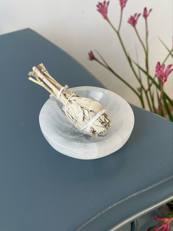 Seleniet schaaltje 10cm (rond)