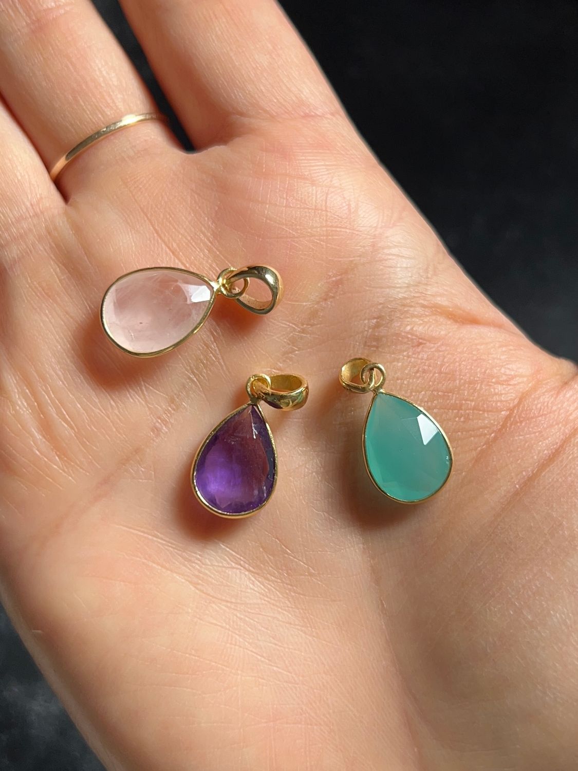 Vergulde goudkleurige kettinghanger (kies je hanger)